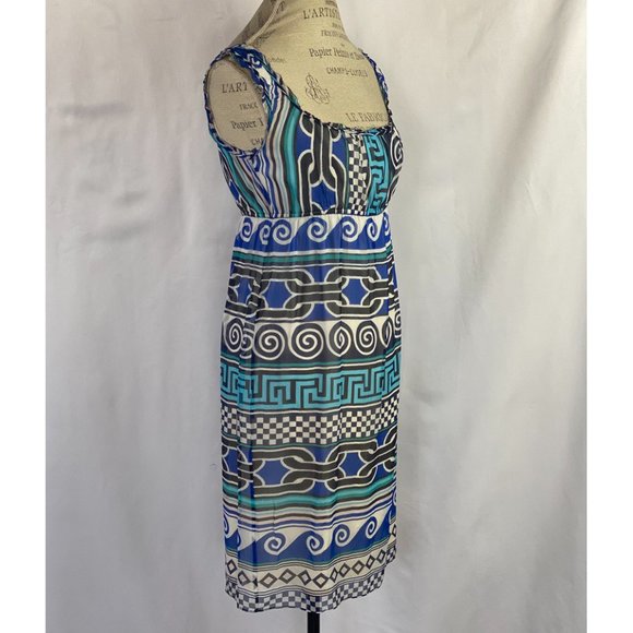 Diane Von Furstenberg Gene Geometric Silk Dress - Picture 4 of 10